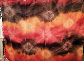 Sarong tie dye 'Tiga'.