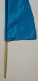 Umbul Umbul tempel vlaggetje  tinten blauw. 56 cm.