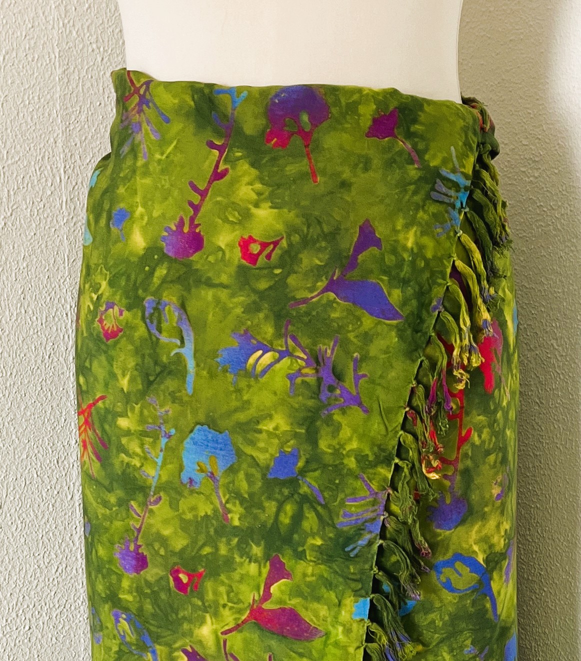 Dubbel batik sarong XL.
