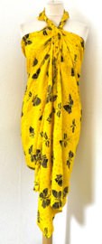Dubbel batik sarong XL vlinder.