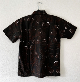 Authentieke Balinese batik blouse/overhemd. Maat 44 en 46/S.