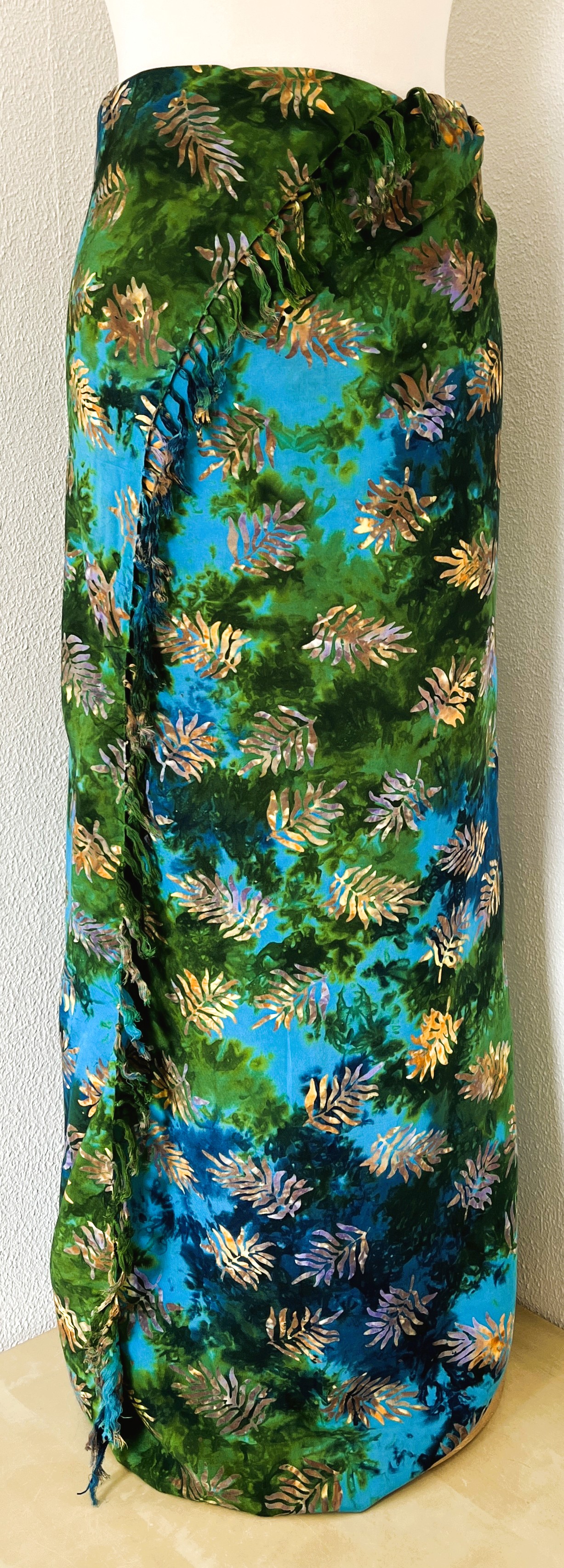 Dubbel batik sarong XL.