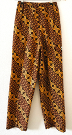 Authentieke Javaanse batik broek. Maat 36.