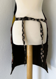 Exclusief patchwork keukenschort.