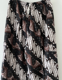 Authentieke Javaanse batik broek. Maat 42.