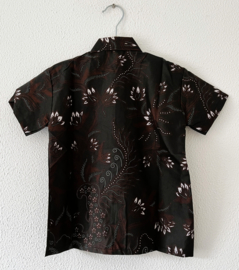 Authentieke Balinese batik kinderblouse. Maat 146.