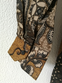 Authentieke Balinese batik blouse/overhemd. Maat 48 t/m 56.