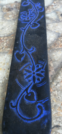Ganesha wierook houder. Schitterend polystone handwerk. 29 cm.