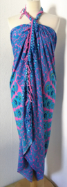 Sarong pauw. Symbool van onsterfelijkheid.