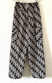 Authentieke Javaanse batik broek. Maat 36.