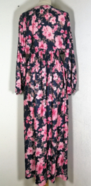 Bali Flower maxi lente jurkje met lange mouw.  Maat 36/38.