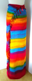 Sarong Stripe 'Rainbow'.