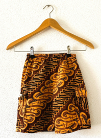 Authentieke Javaanse batik baby broek. Maat 86.
