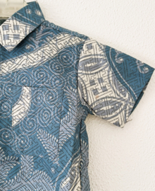 Authentieke Balinese batik kinderblouse. Maat 104 t/m 170.