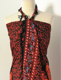 Sarong pauw. Symbool van onsterfelijkheid.