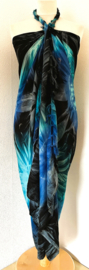 Sarong Tie Dye 'Sterrenhemel'.