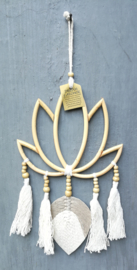 Dromenvanger 'de zuivere lotus'. Handmade Bali/Ubud.