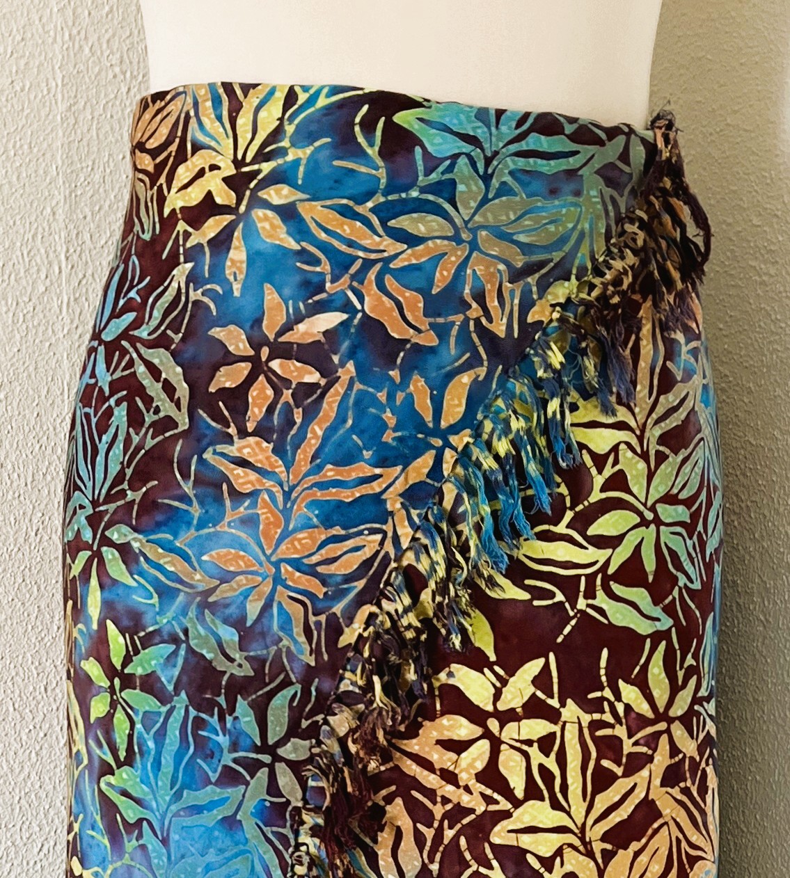 Dubbel batik sarong XL.