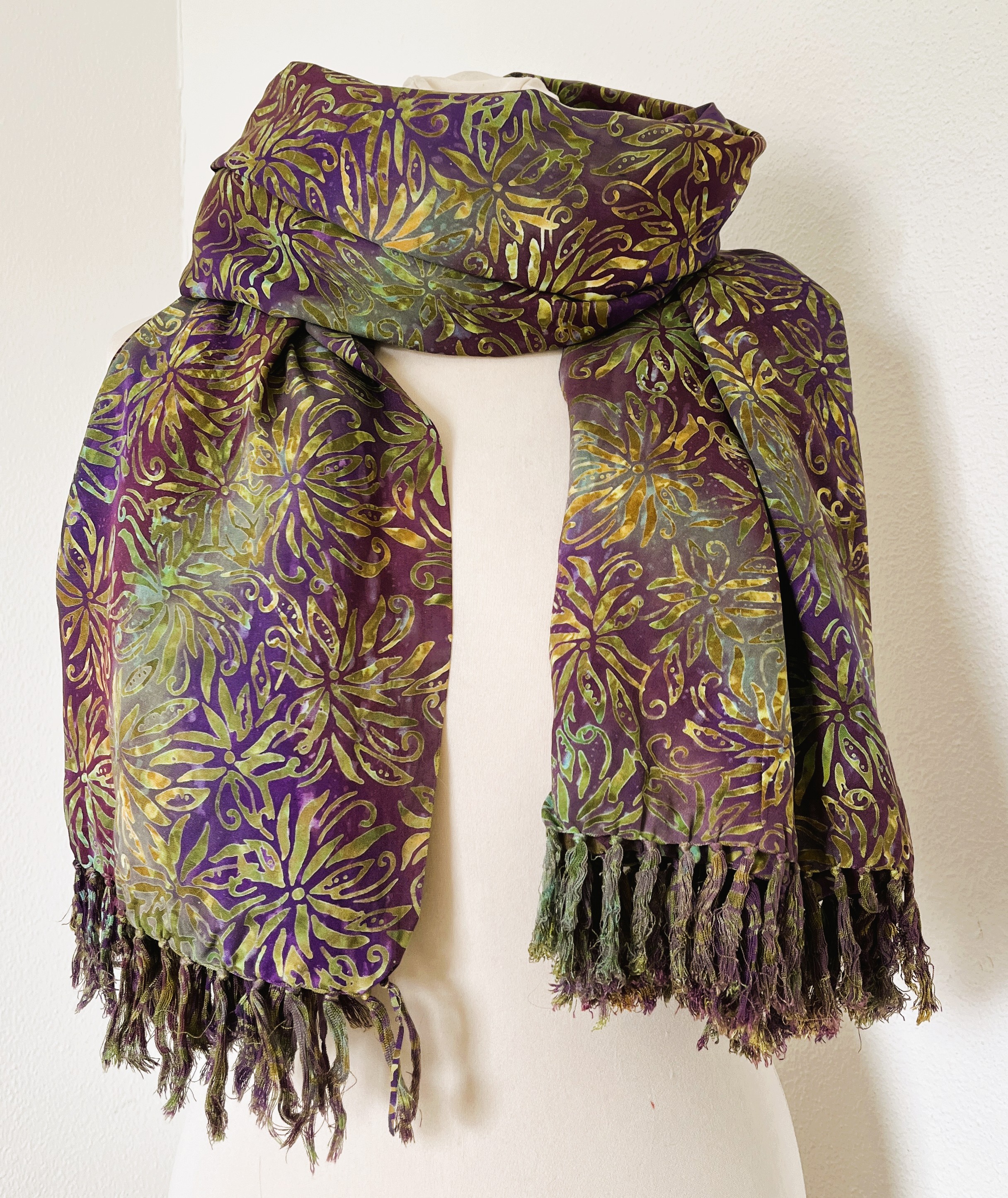 Dubbel batik sarong XL.