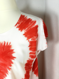 Hartenshirt tie dye batik. Maat 36 /42.