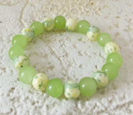 Uit het atelier van Ana. Armband 'Pastel Dream'.