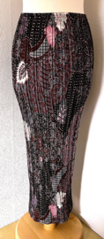 Batik uit Java. Authentieke rok plissé. Maatbereik 36 t/m 40.