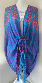 Sarong vest van 100% Rayon, met sarong knoop