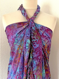 Dubbel batik sarong XL.