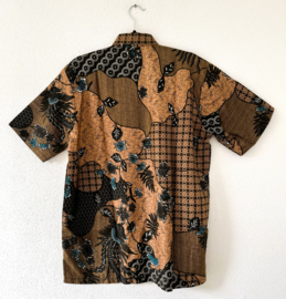 Authentieke Balinese batik blouse. Maat 50 t/m 60.