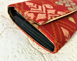 Ruime batik Bali portemonnee.
