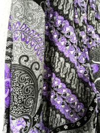 Schitterende Javaanse batik broek. Maat 38.