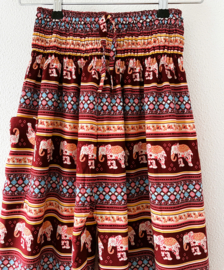 Prachtige Bohemian olifanten broek. Lange benen model. Maat 36.