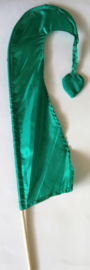 Umbul Umbul vlaggetje groen lima 56 cm.