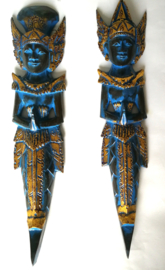 De Hindoe god en godin Rama en Sinta.