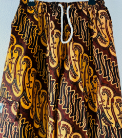 Authentieke Javaanse batik broek. Maat 122.