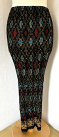 Batik uit Java. Authentieke rok plissé. Maatbereik 36 t/m 40.
