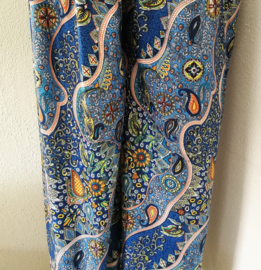 Broek Paisley dream blauw. Maat 44/48.