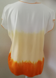 Vlindershirt tie dye Bali. Maat 36 /42.