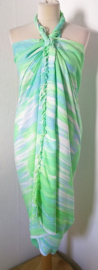 Tie dye Art sarong XL.