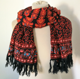 Sarong pauw. Symbool van onsterfelijkheid.