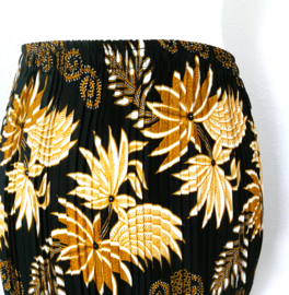 Batik uit Java. Authentieke rok plissé. Maat 34.