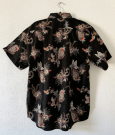 Authentieke Balinese batik blouse/overhemd. Maat 58 en 60.