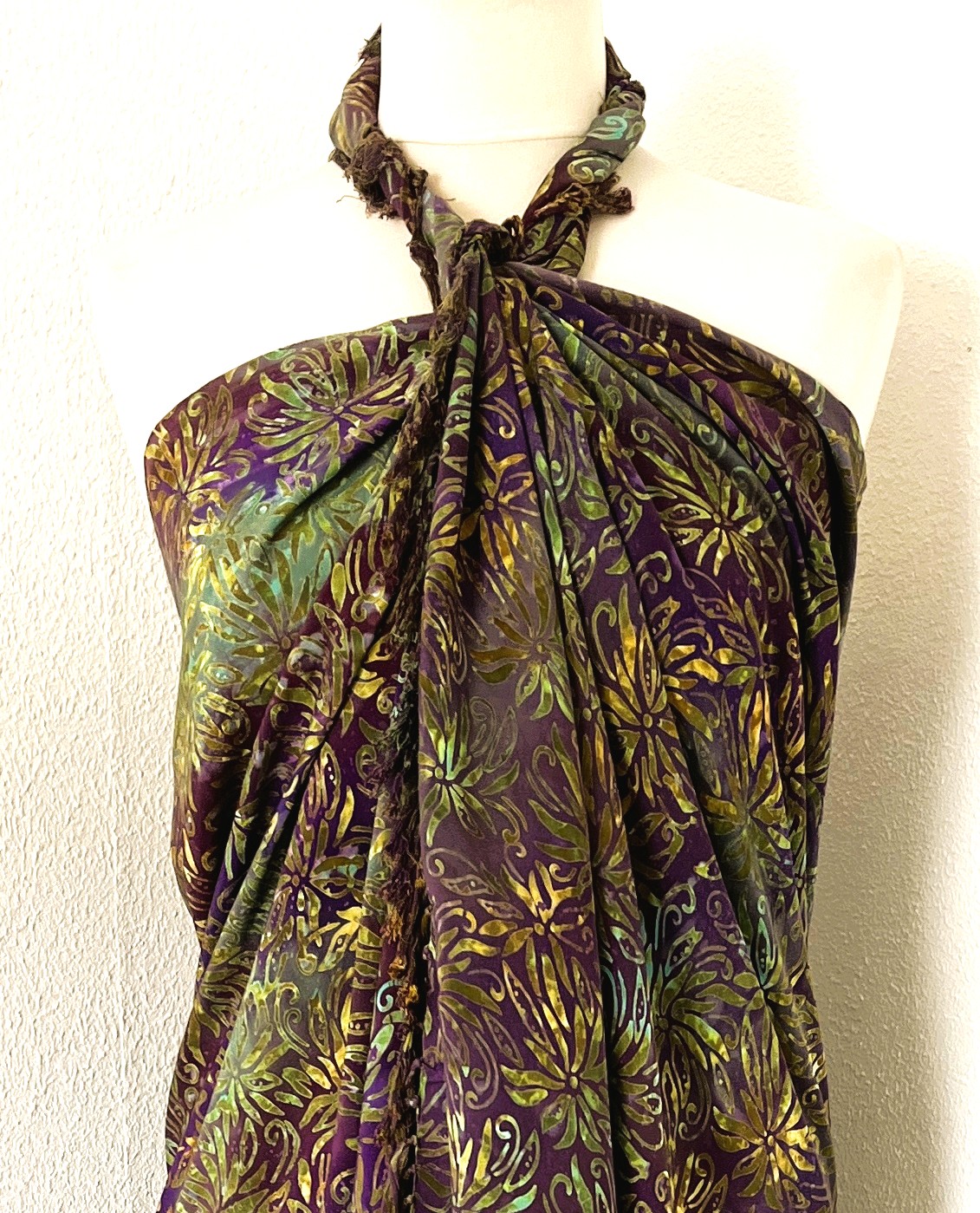 Dubbel batik sarong XL.