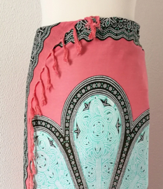 Sarong Mandala pastel.
