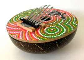 Authentieke Balinese kalimba/duimpiano 'gekko'.