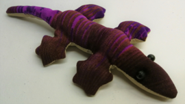 Gekko zwaarte knuffeltje XS.