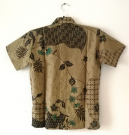 Authentieke Balinese batik kinder blouse. Maat 134,140,164.