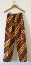 Authentieke Javaanse batik broek. Maat 40/42.