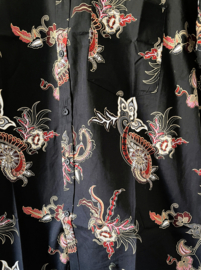 Authentieke Balinese batik blouse/overhemd. Maat 58 en 60.