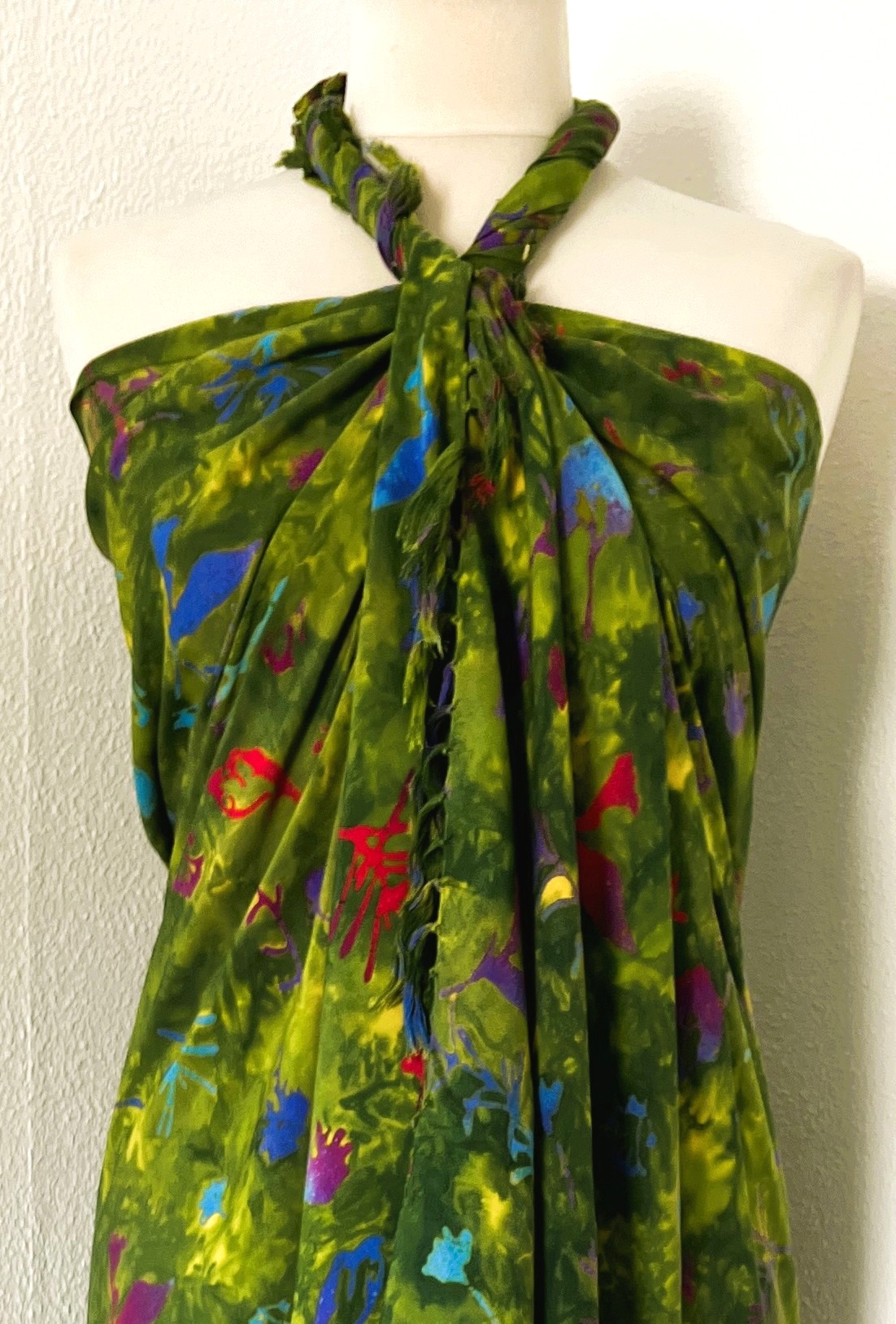 Dubbel batik sarong XL.